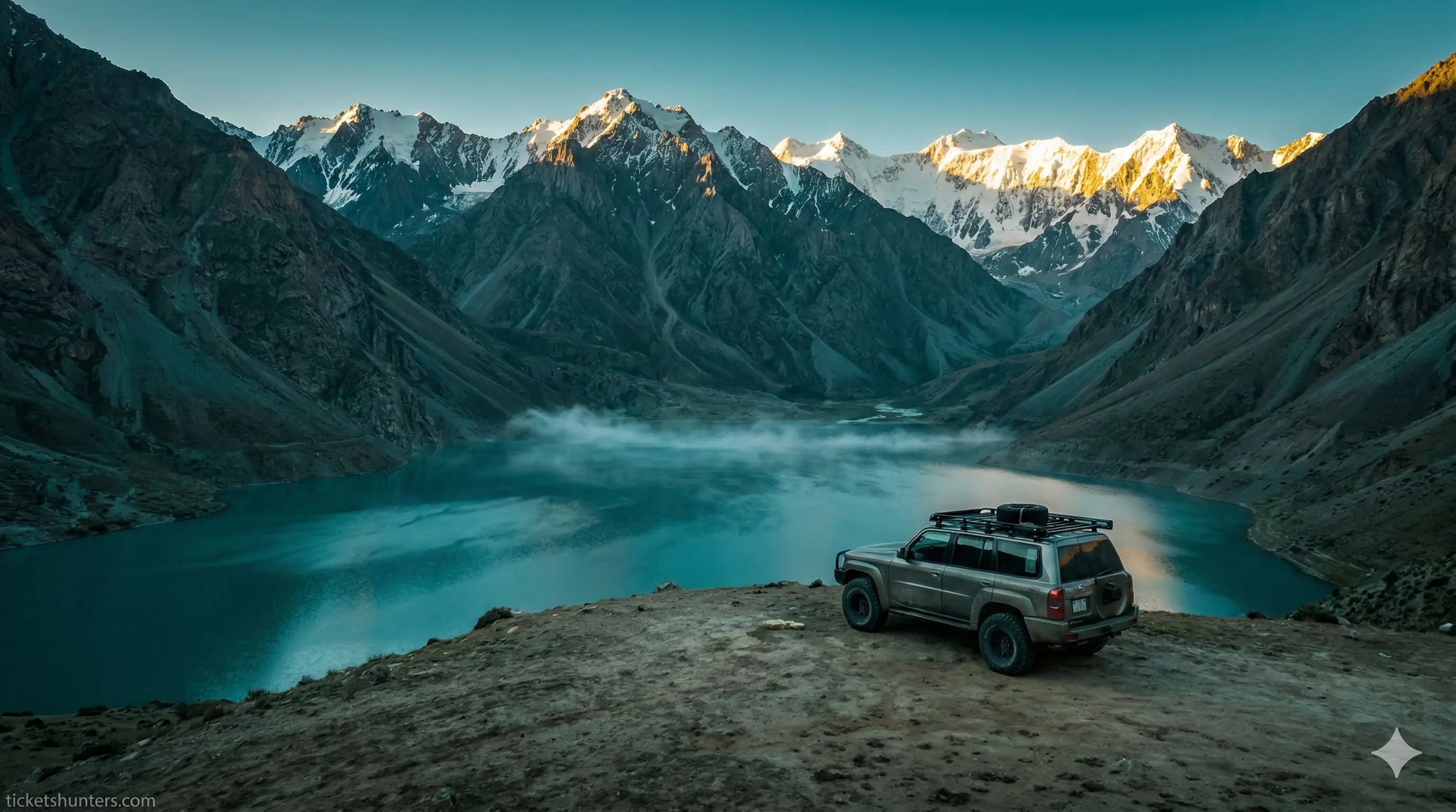 DISCOVERCARS DiscoverCars review highlighting uncharted routes and off-road freedom with a rugged SUV