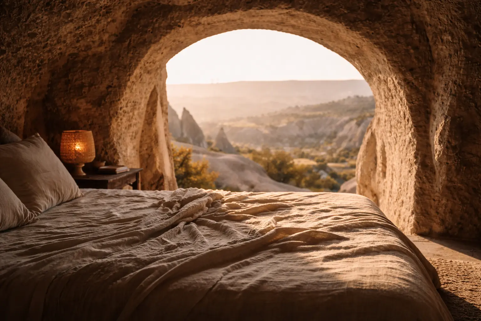 The Honest Turkey Travel Guide 2026: Inside a luxury cave hotel sanctuary in Cappadocia.
