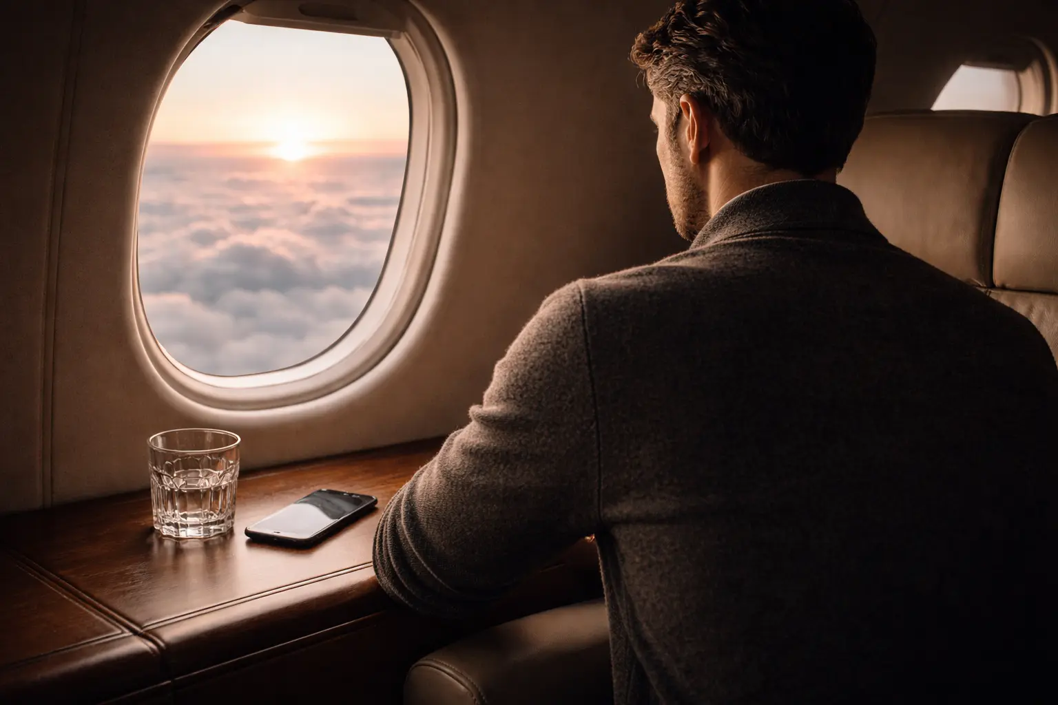Private jet charter cabin sanctuary — quiet luxury and comfort ROI in global aviation, the true value of private air travel 2026