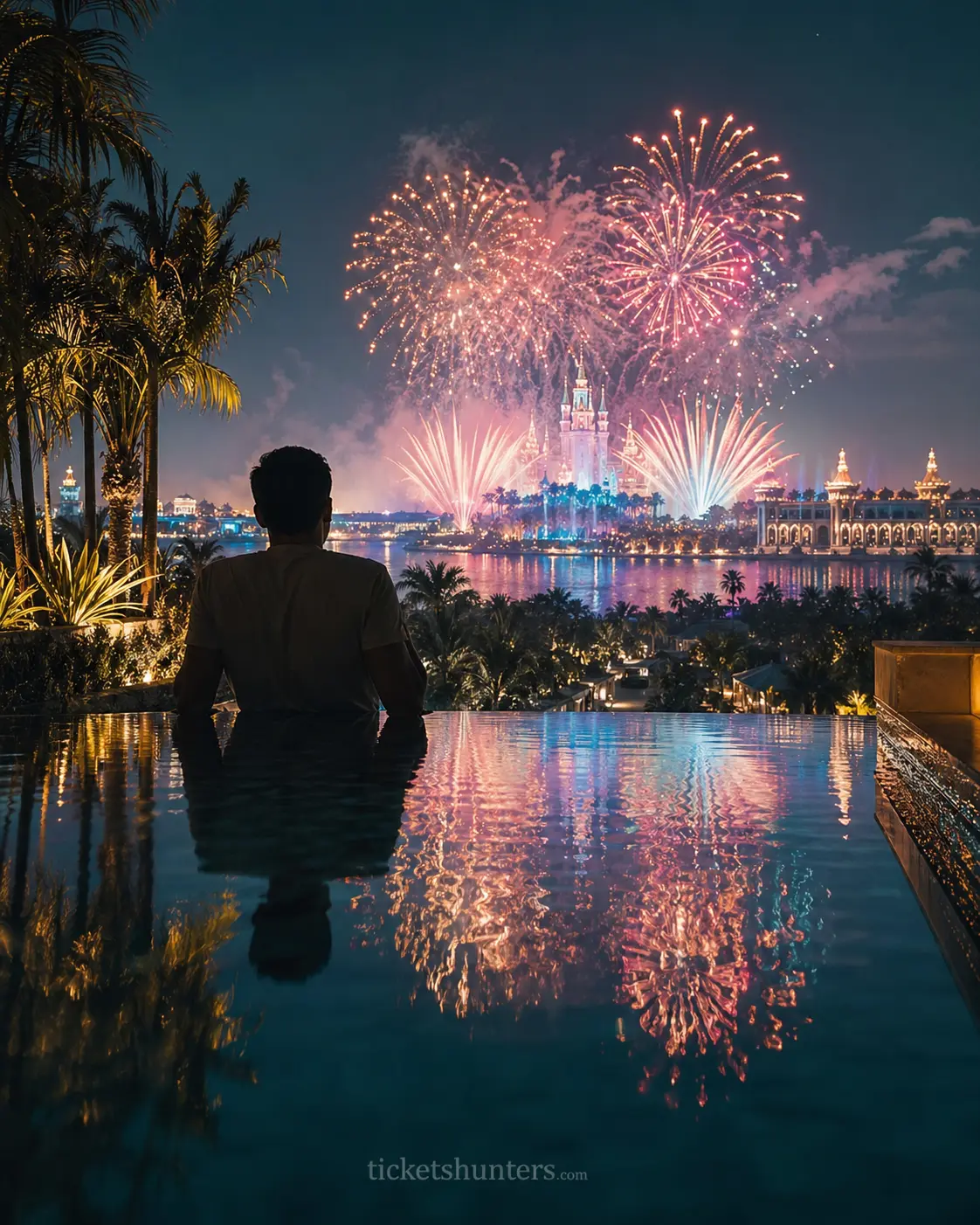 The Global Disneyland Blueprint Luxury Resort Infinity Pool VIP