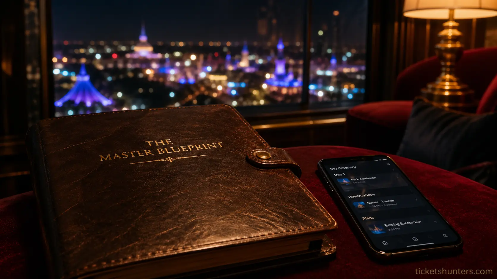 The Global Disneyland Blueprint Master Architect Leather Notes