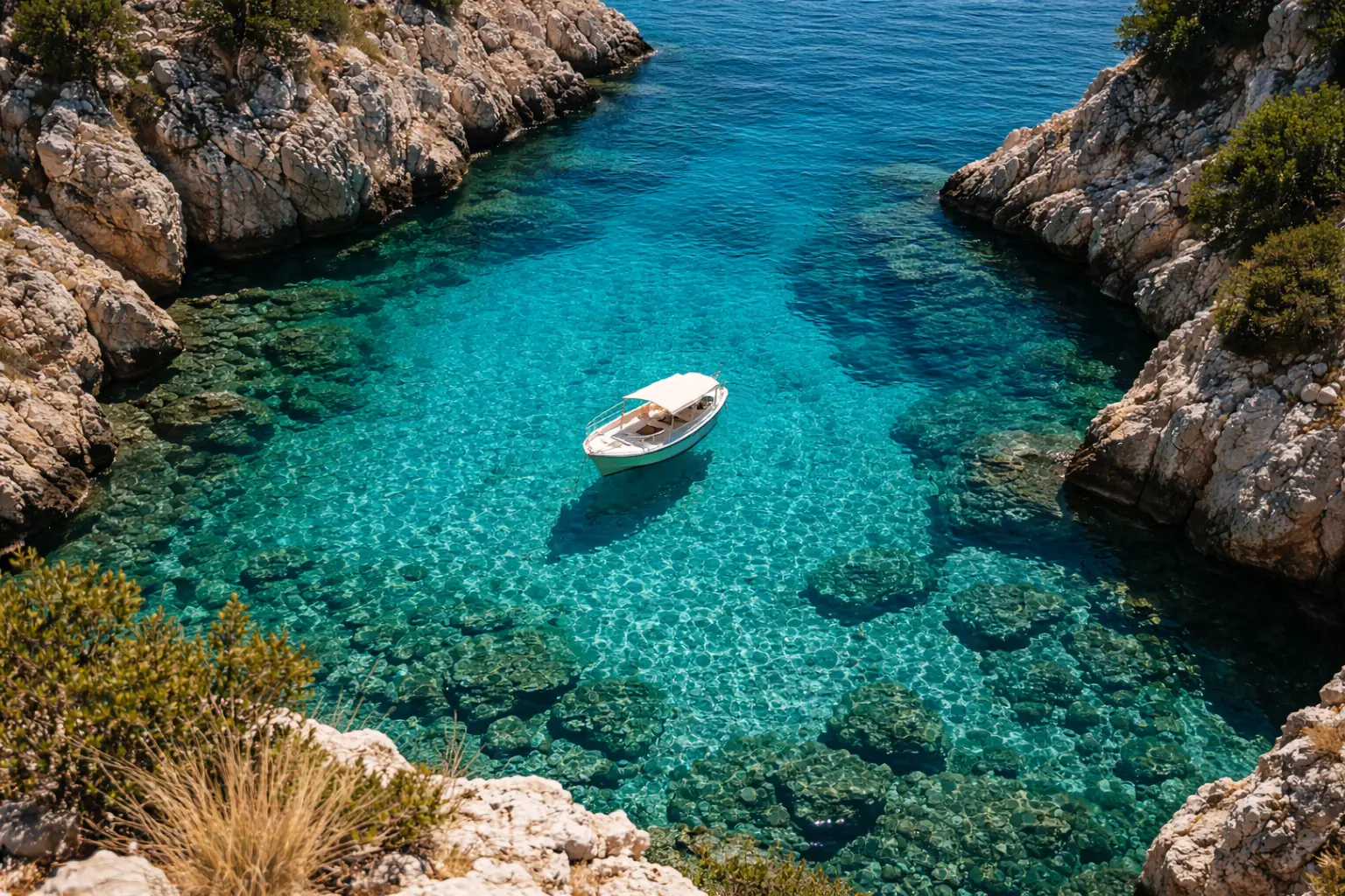 The Honest Turkey Travel Guide 2026: Crystal clear turquoise water in Kas cove.