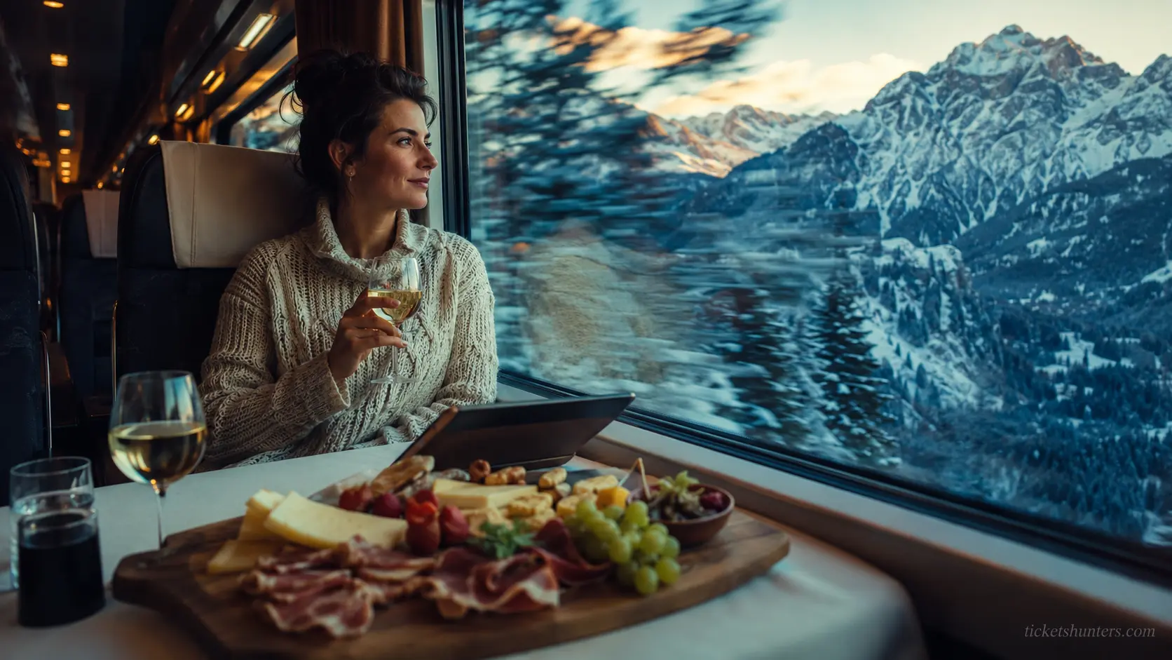 Alps train dining experience — a culinary journey through the Swiss and Austrian mountains 2026