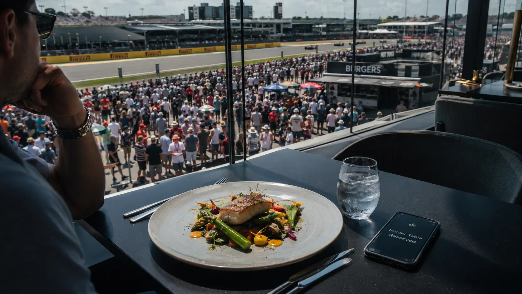 FORMULA 1 TRAVEL GUIDE 🏎️ 4 Formula circuit premium hospitality food guide for 2026 highlighting elite catering