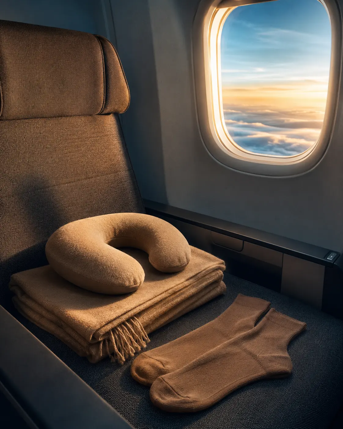 CARRY-ON PACKING LIST 2026 π π 8 Long haul flight comfort essentials displayed for luxury cabin experience