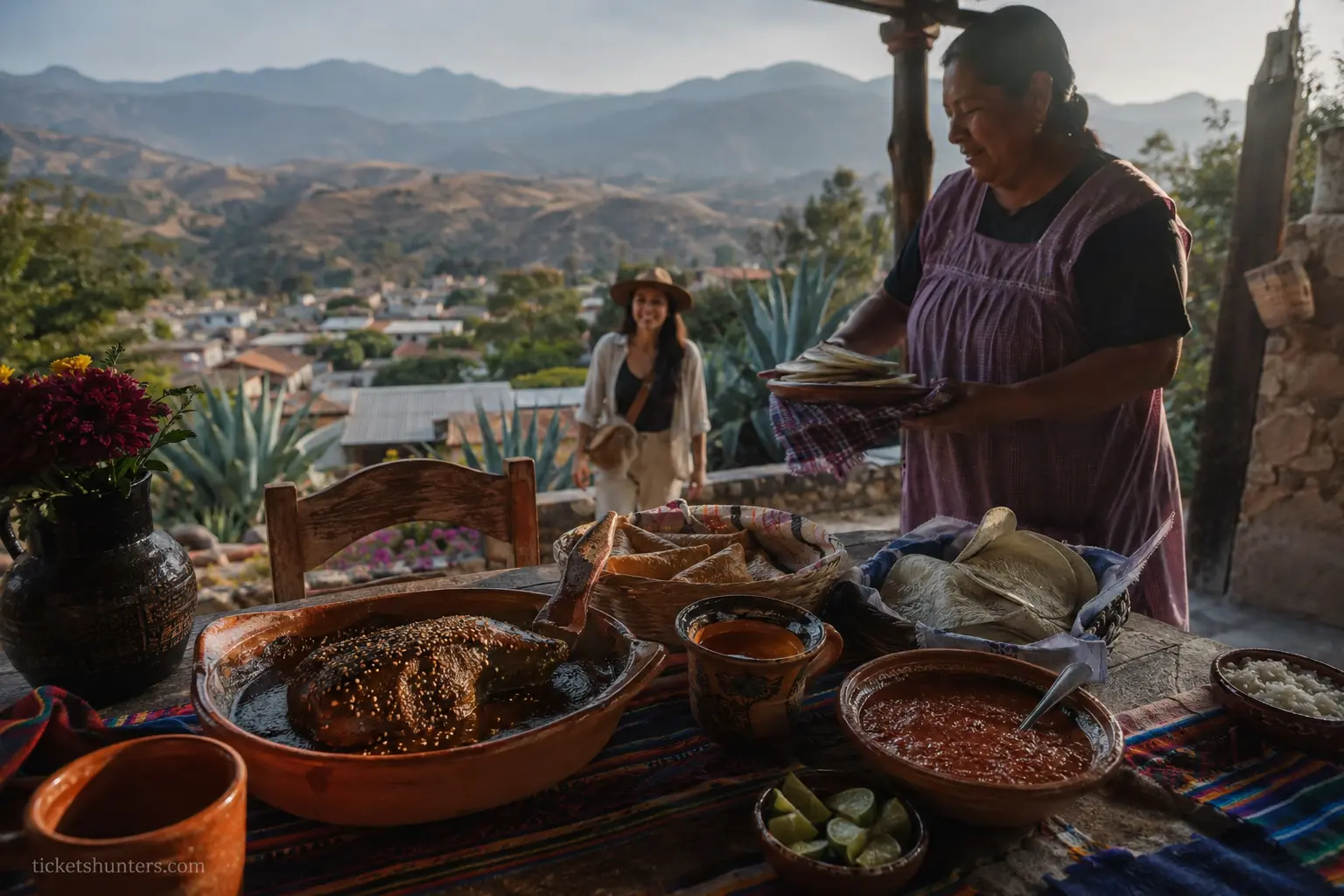 Oaxaca mole highlands food tour Mexico — ancient gastronomy tourism traditions 2026