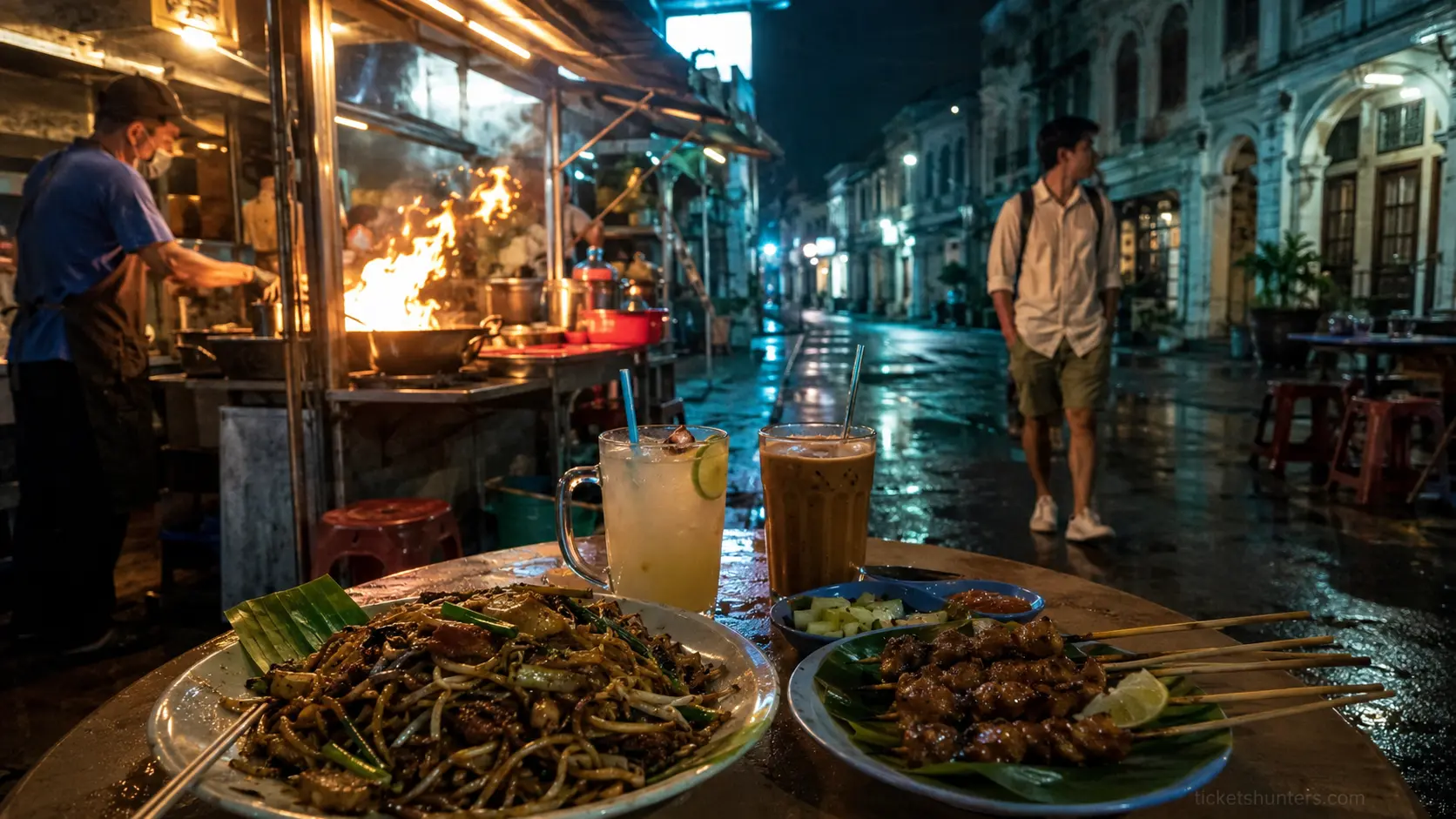 Penang hawker lane night food guide Malaysia — Asia's best street food gastronomy tourism 2026