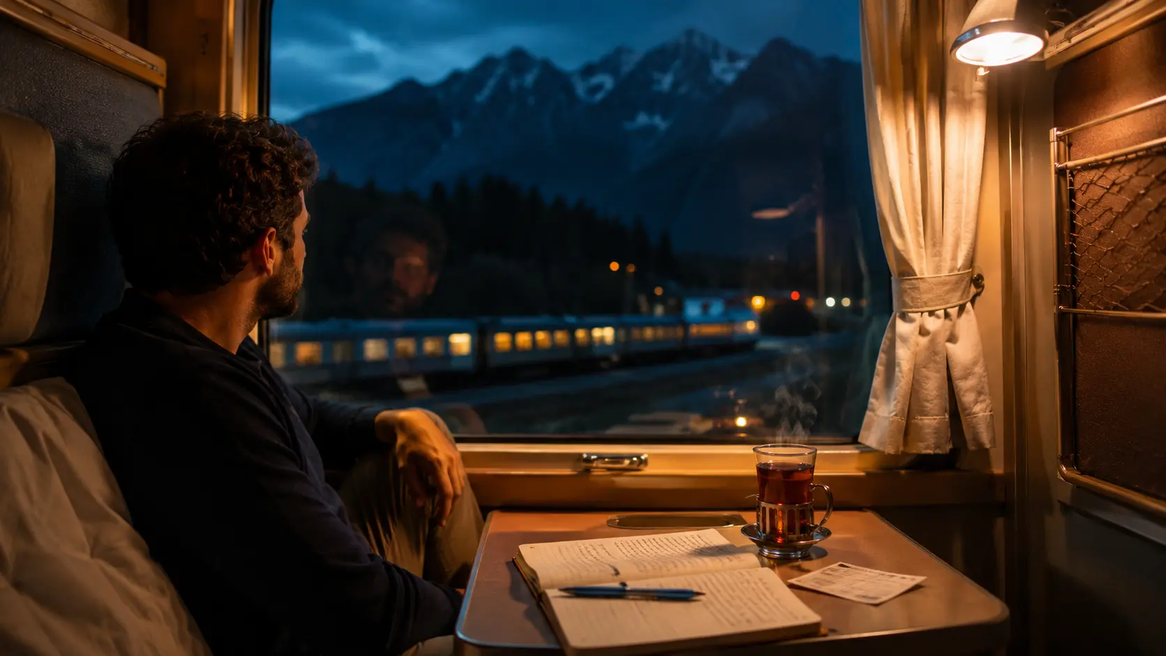 12GO review 2026 — overnight train sleeper cabin on mountain route Thailand Vietnam