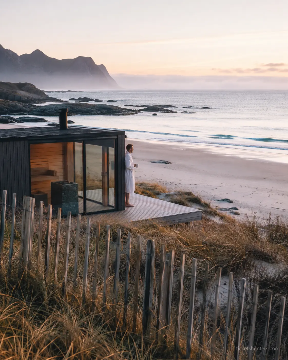 EUROPE'S BEACHS 2026 GUIDE 🏖️ 5 Northern Europe beach sauna cabin quiet luxury Finland Norway Arctic white sand