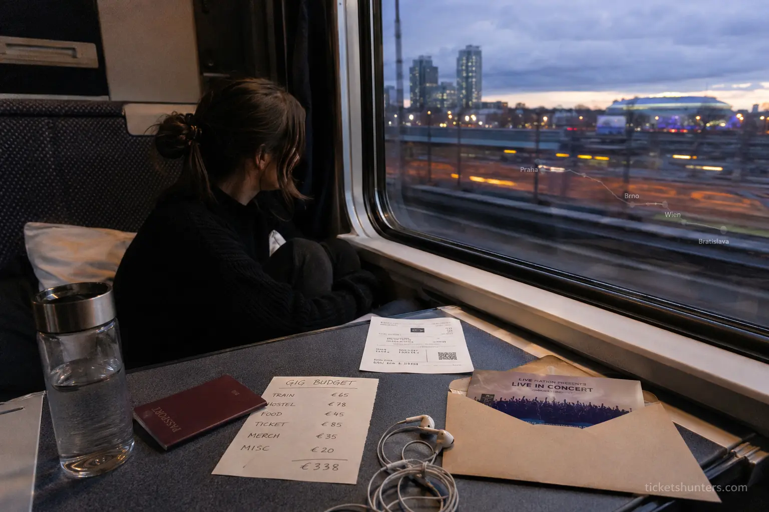 GIG-TRIPPING 2026 π«πΆ 3 Overnight train concert trip budget Europe 2026 gig-tripping rail travel
