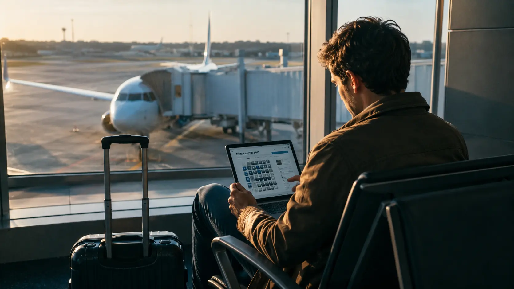 AIRPLANE SEAT BLUEPRINT 2026βοΈ 1 Best airplane seat 2026 β airport gate seat selection laptop research
