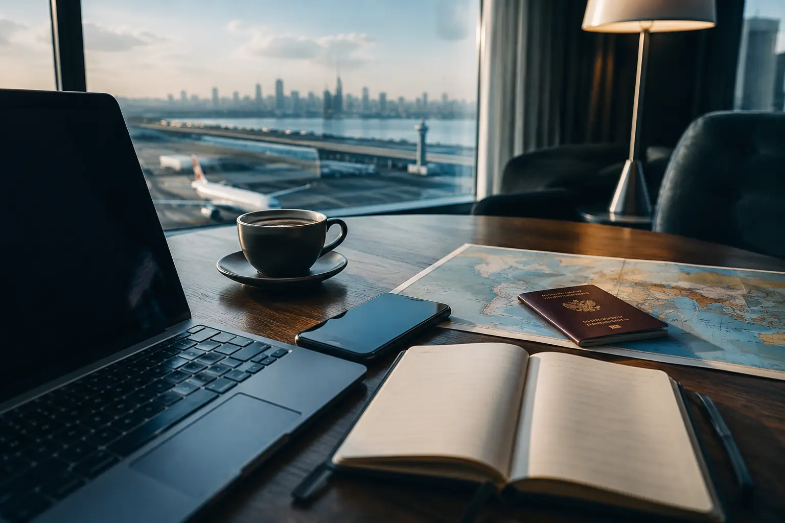 AVIASALES โ๏ธ 6 Aviasales review 2026 โ flight planning laptop passport map research
