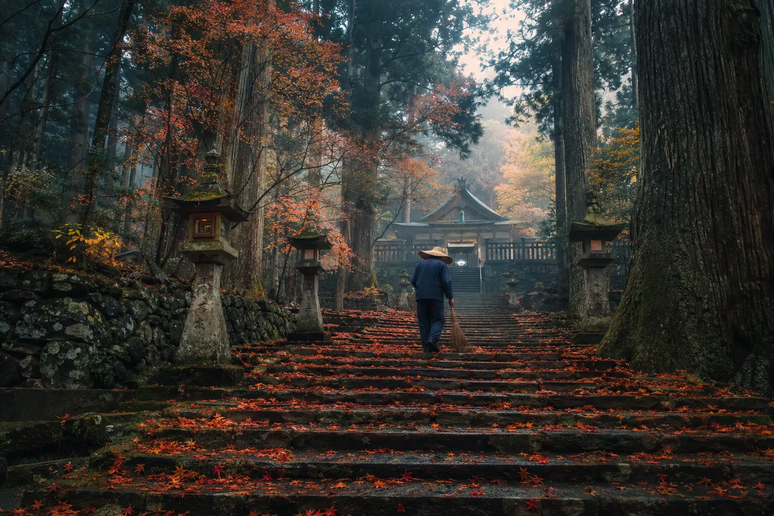 JAPAN TRAVEL GUIDE 2026 π― 2 Japan Autumn 2026 travel guide β forest shrine maple steps stone stairway