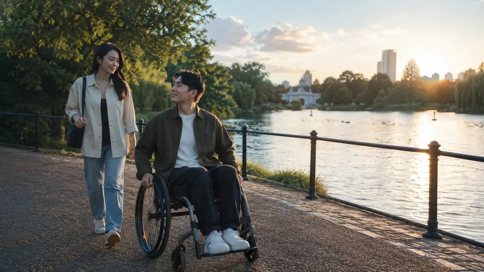 London travel mistakes 2026 — accessible lakeside walk through a central London park