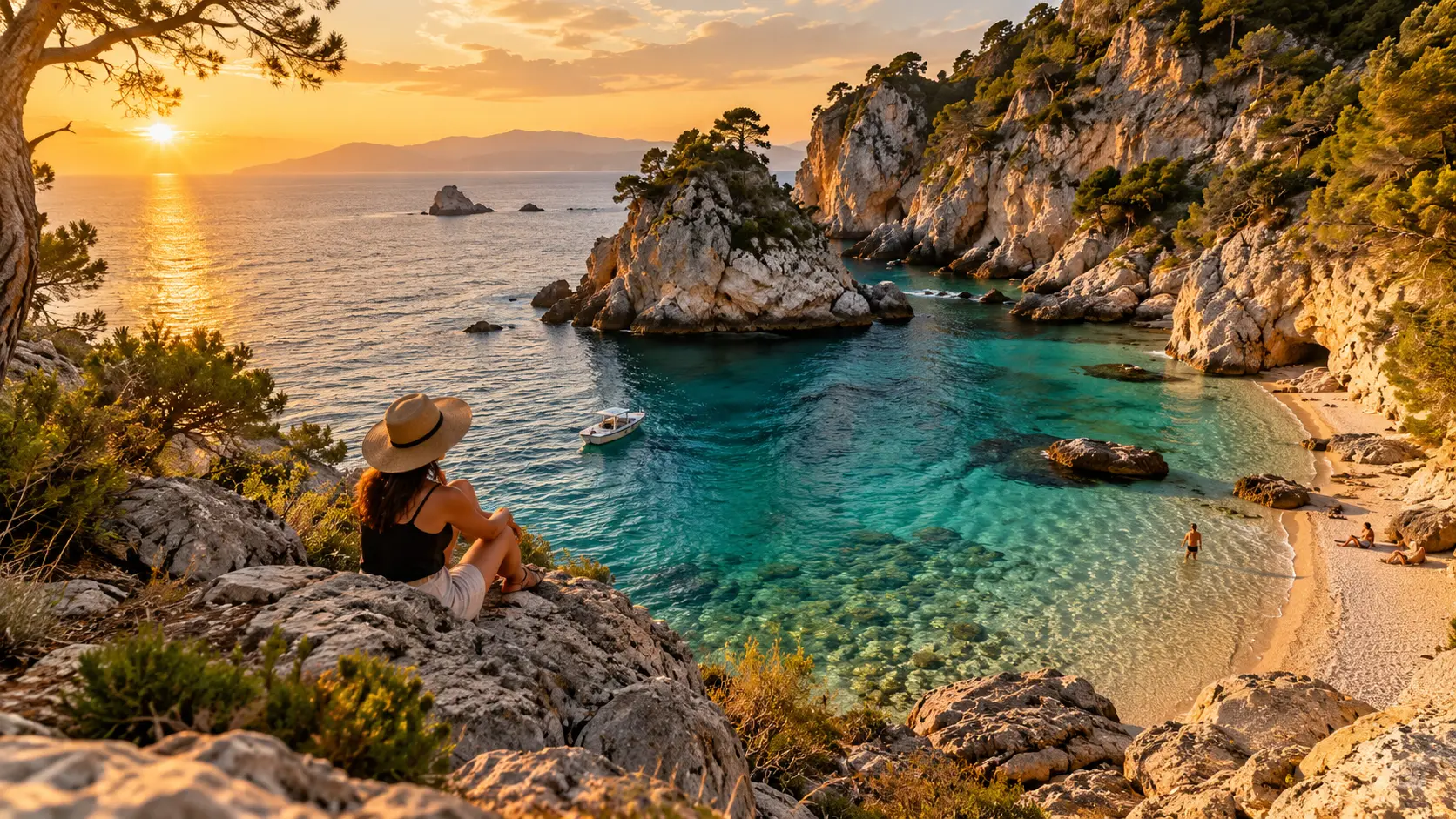 Why Risk Traps? 7 Overrated Places & Where to Go Instead 9 Overrated beaches traded for a secluded turquoise Mediterranean cove with clear water and rocks